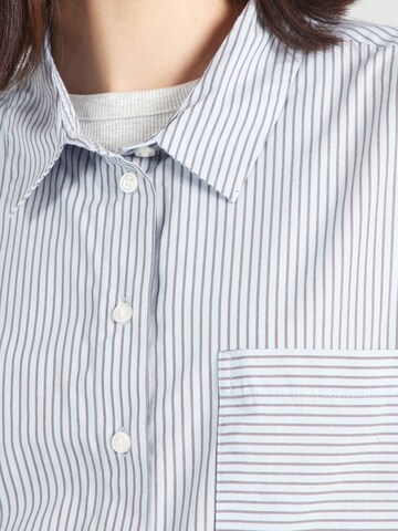 PIECES Bluse 'PCFeline' in Blau