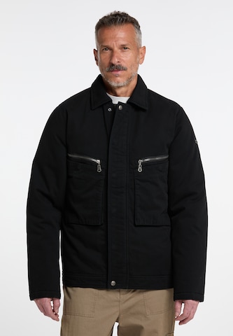 DreiMaster Vintage Between-Season Jacket in Black: front