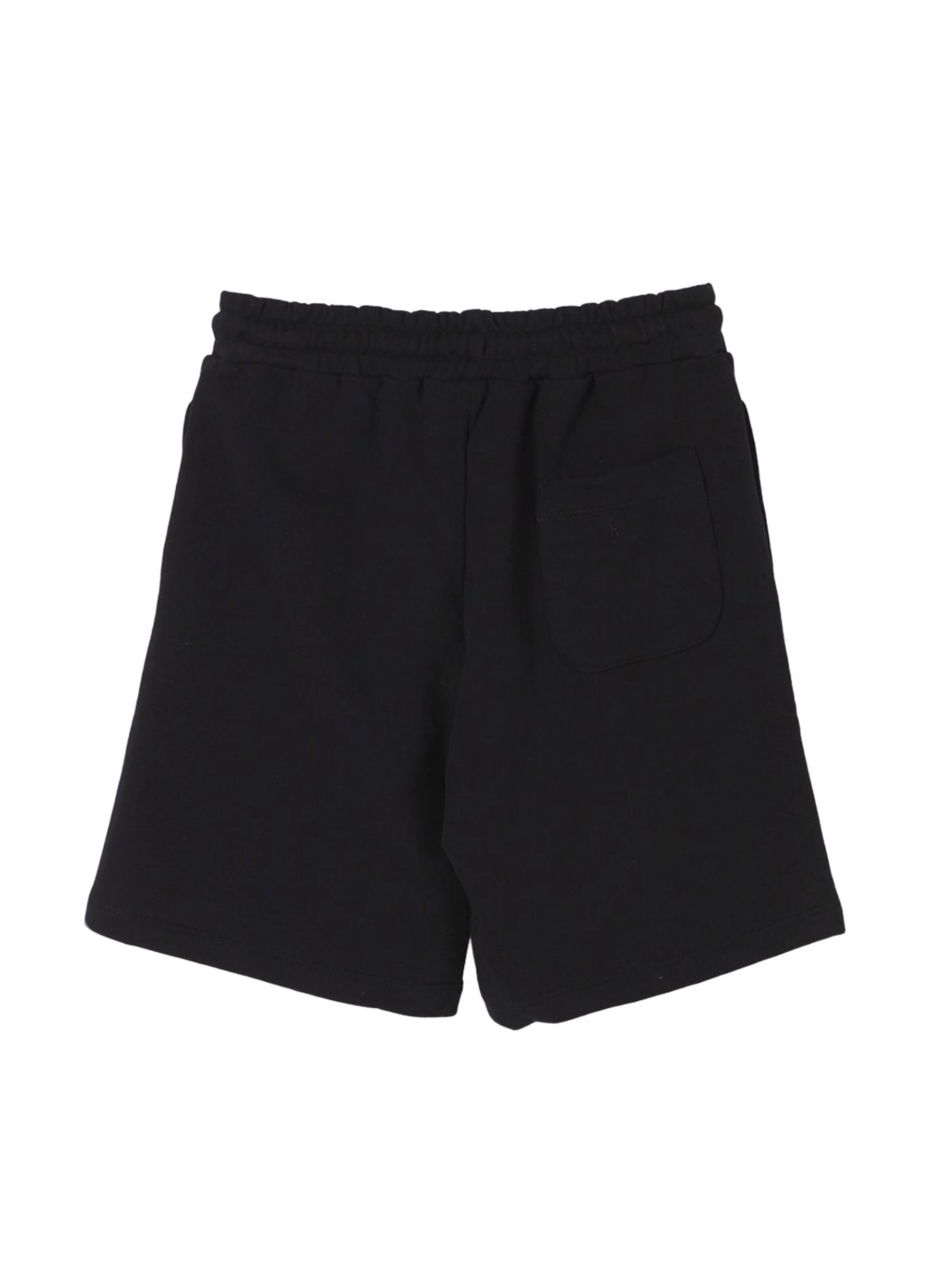 Regular Pantalon 'Bermuda felpa nero per bambino' MSGM en noir