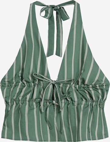 Bershka Toppi värissä vihreä: etupuoli