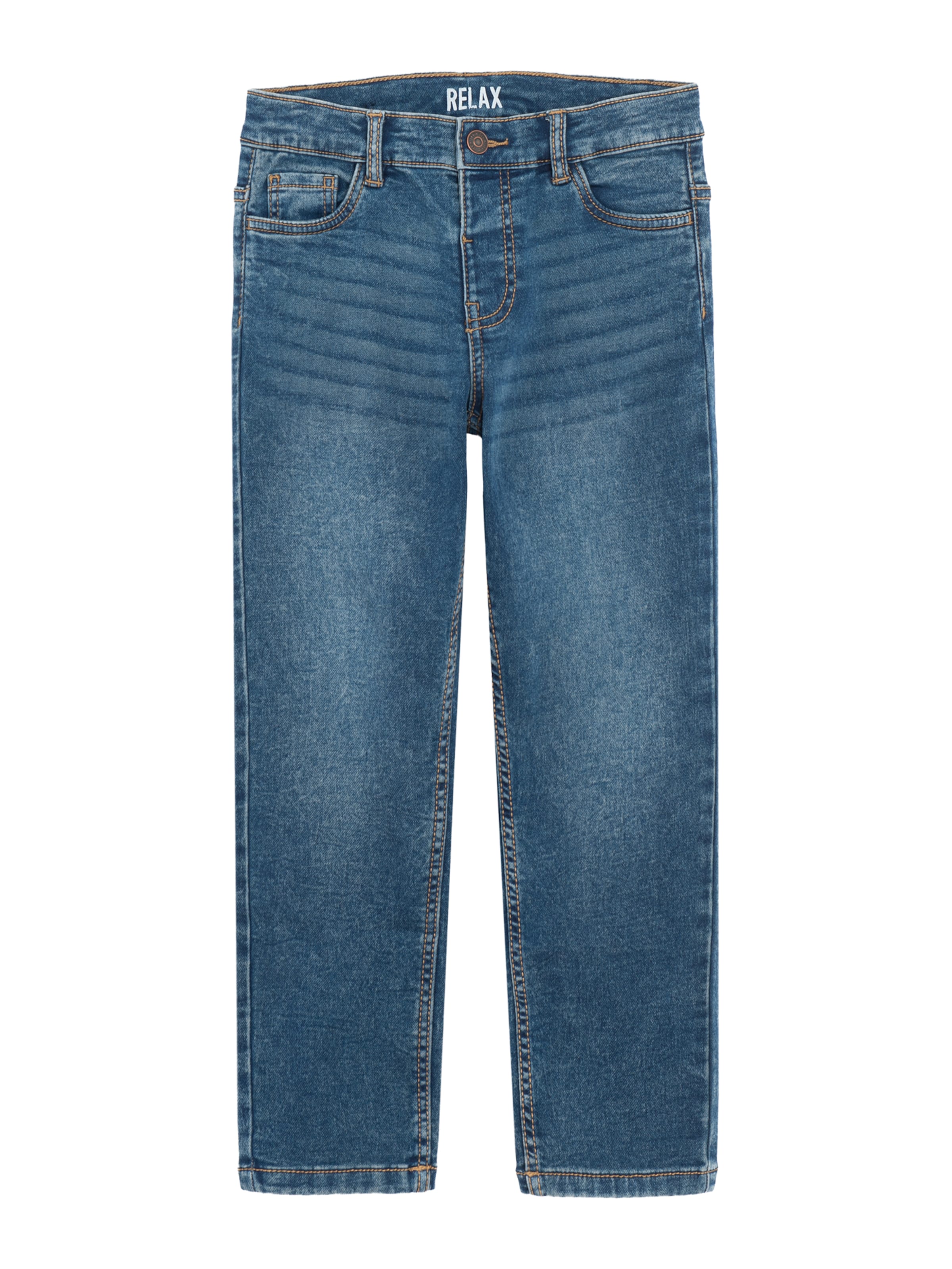 Cool Club Tapered Jeans in Blau: Vorderseite