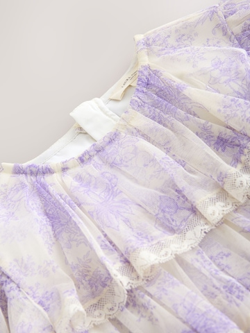 LAURA ASHLEY Jurk in Lila