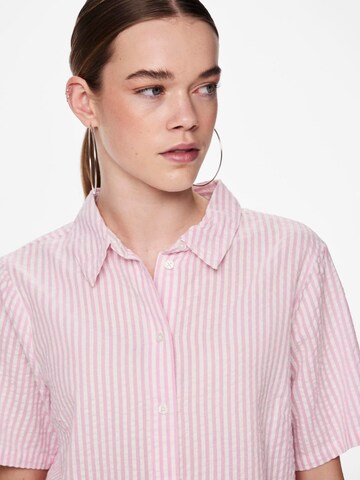 Bluză 'SALLY' de la PIECES pe roz