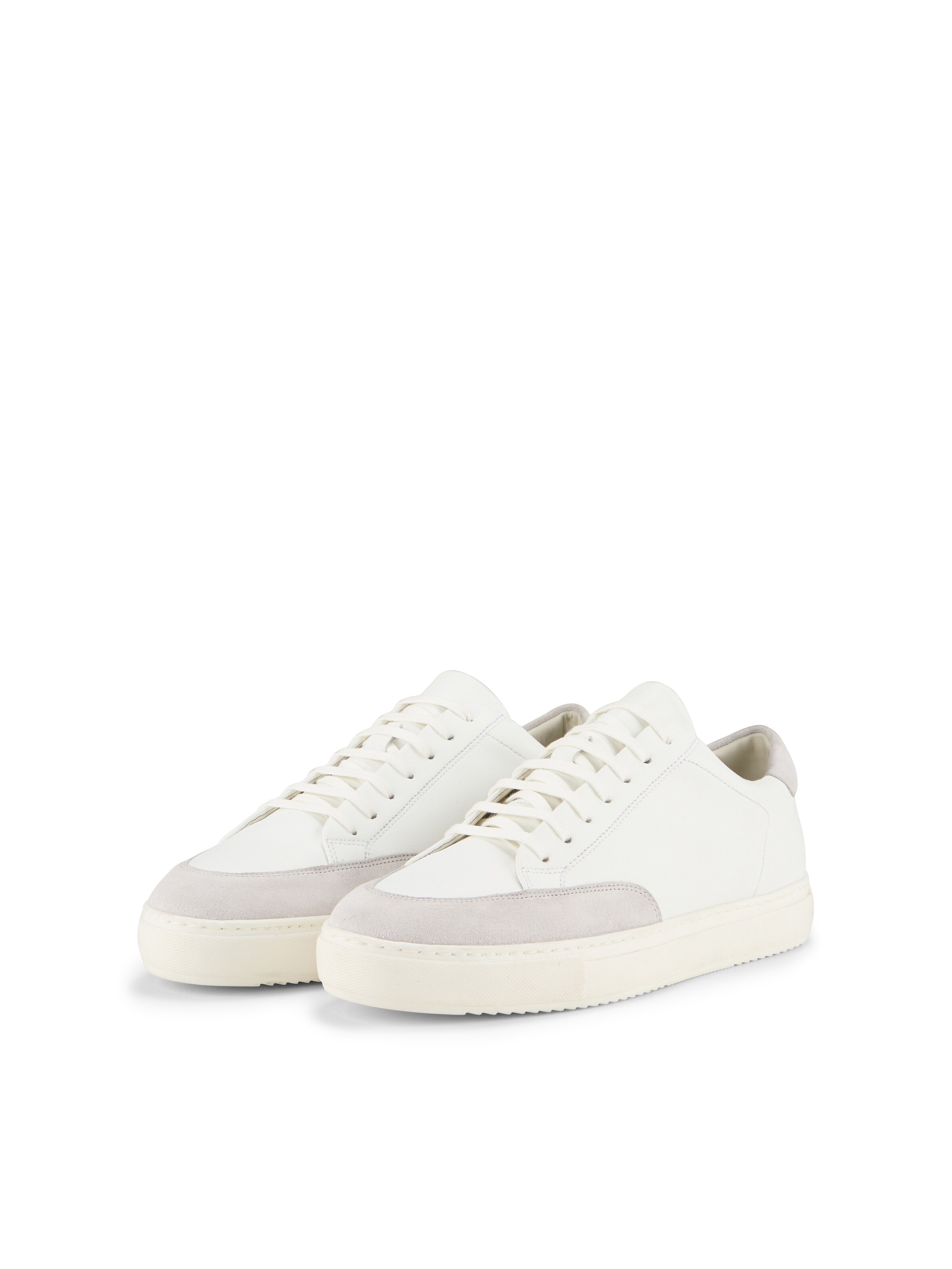 STRELLSON - Sapatilhas baixas 'Morden Evans' em branco