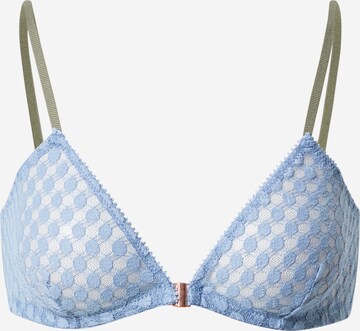 Triangolo Reggiseno 'Dotta' di BeckSöndergaard in blu: frontale