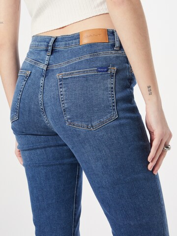 GANT Skinny Jeans 'Nella' in Blauw