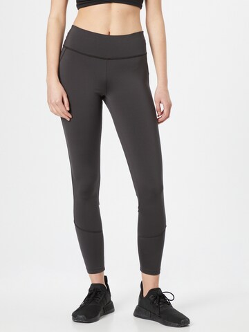 ESPRIT Skinny Sportovní kalhoty – šedá: přední strana