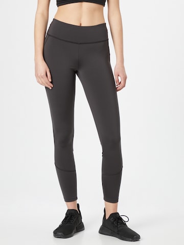 ESPRIT Skinny Sportbroek in Grijs: voorkant