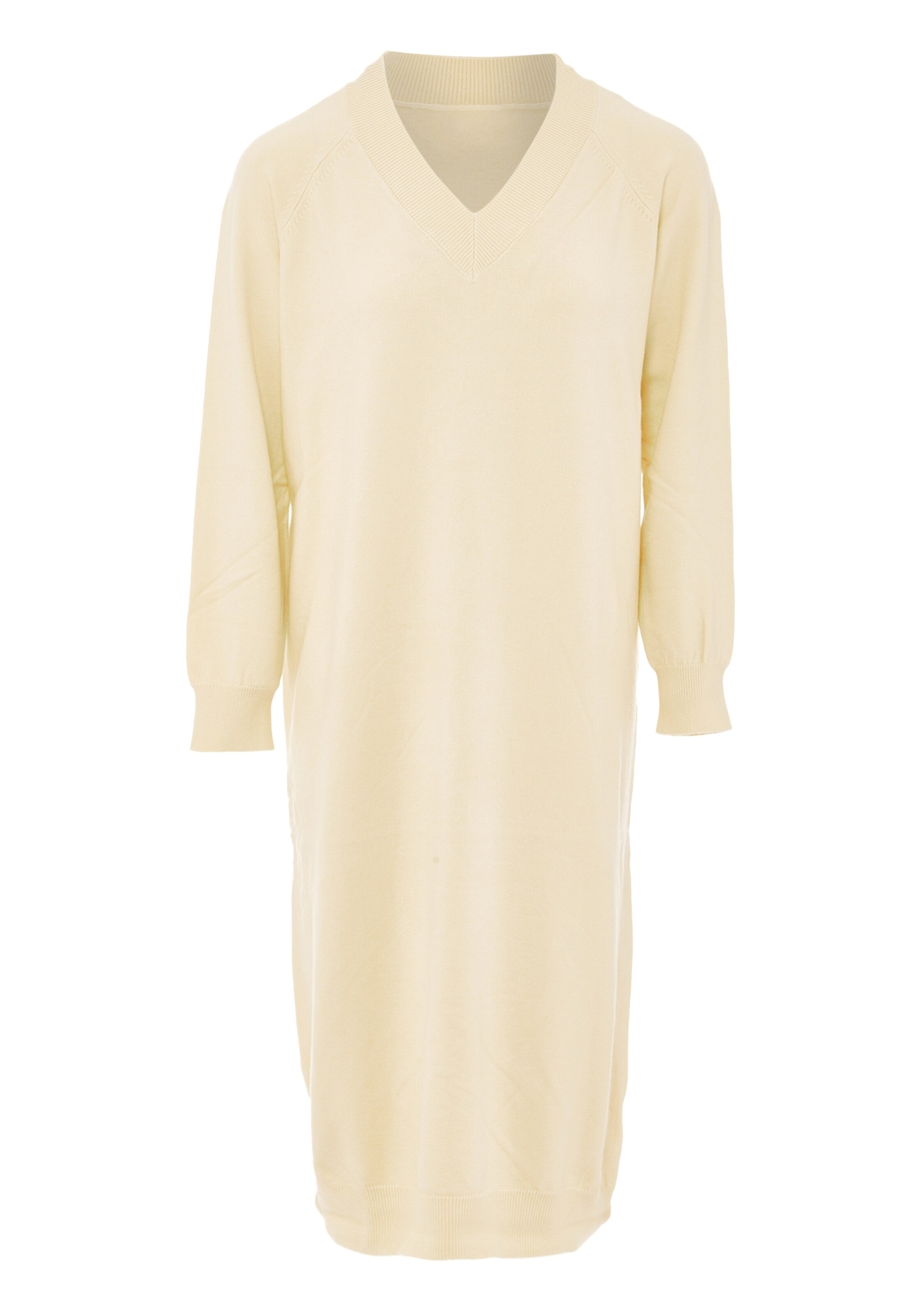 RISA Strickkleid in Weiß: Vorderseite