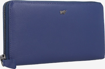 Braun Büffel Wallet 'Anna' in Blue