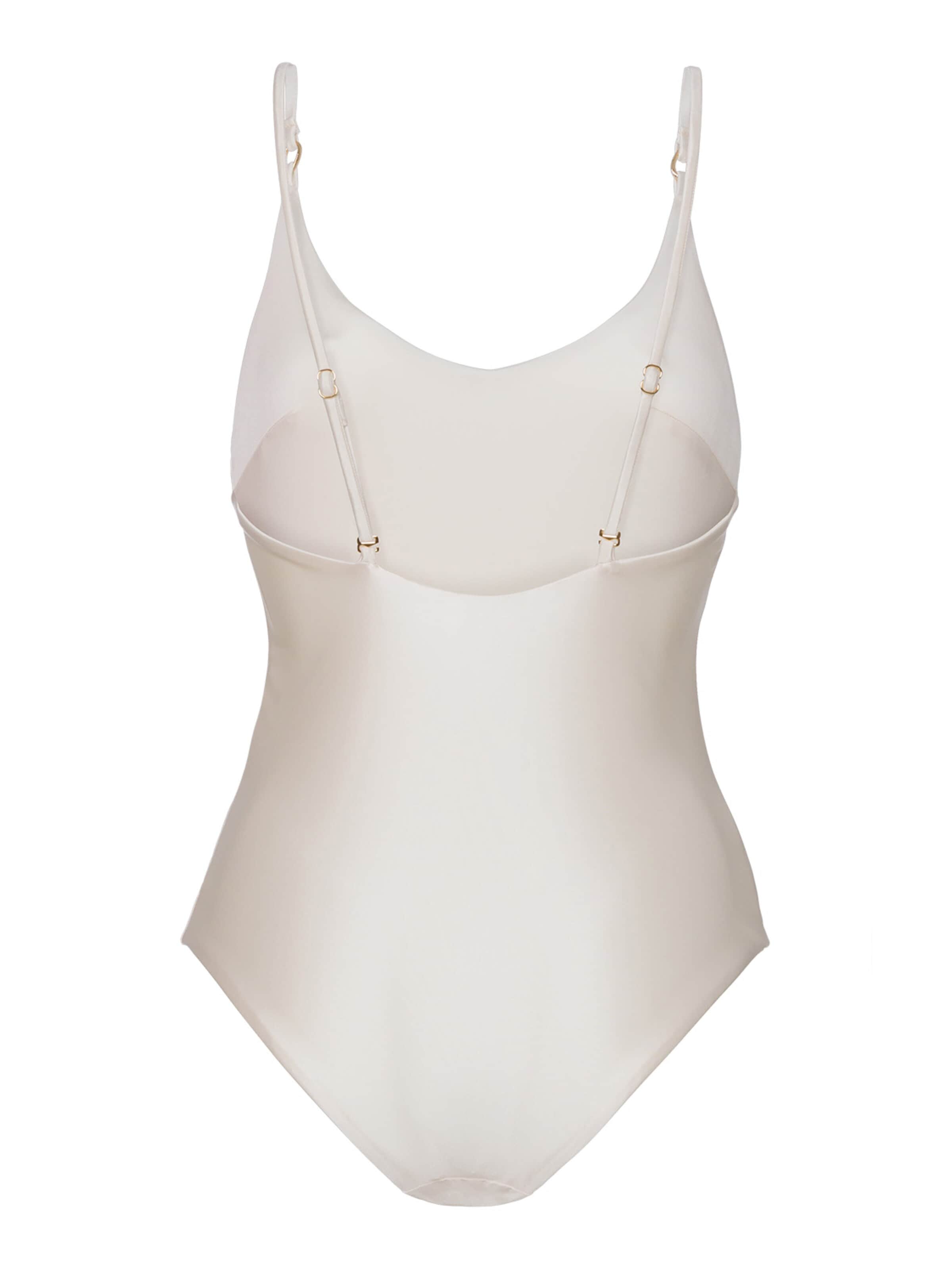 Anse Victorin Klassisch Badeanzug 'Tiffany'‌‌‌ in Beige