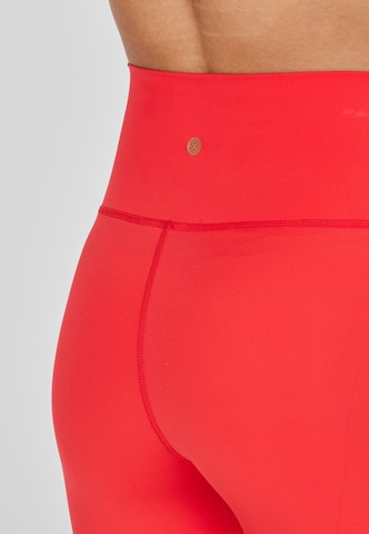 Coupe slim Pantalon de sport 'Franz' Athlecia en orange