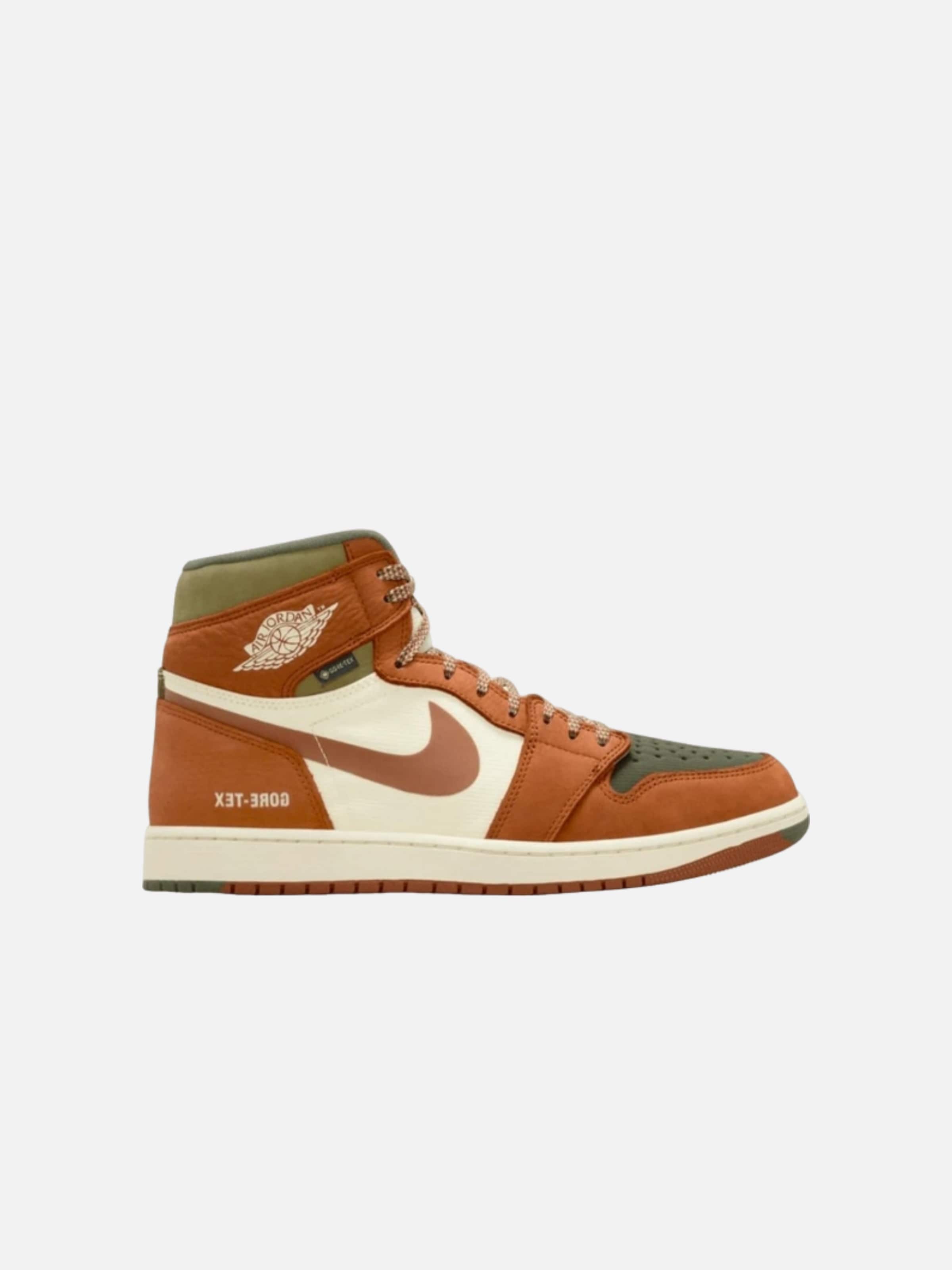 Jordan Sneaker high 'Air 1 Retro High Element Gore-Tex Tan'‌‌‌ in Braun: Vorderseite