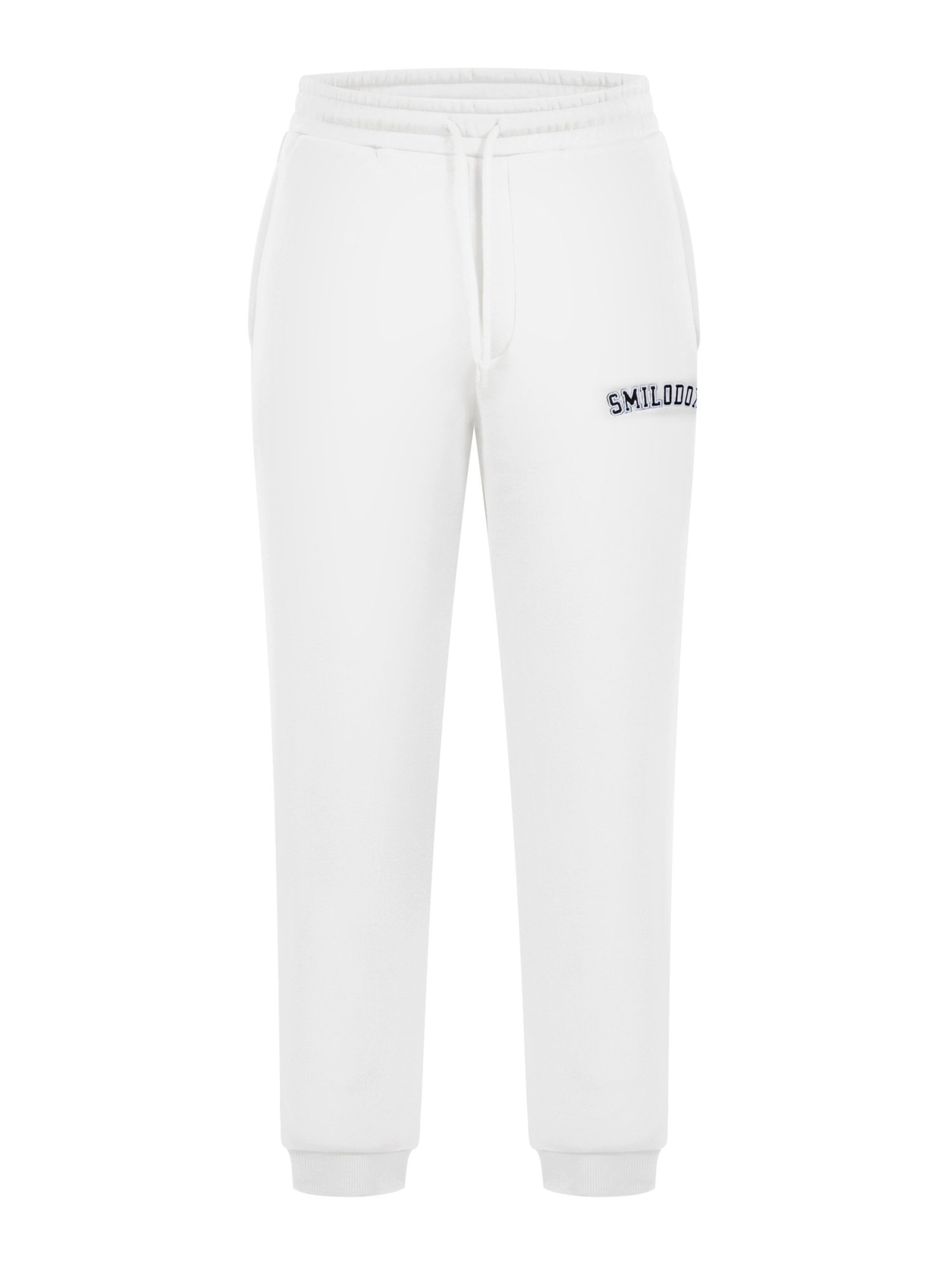 Pantalon ' Kayson ' Smilodox en beige : devant