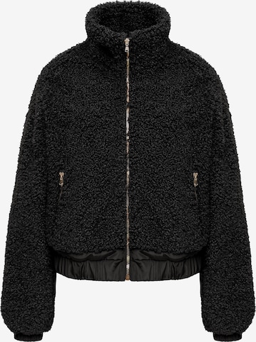 Veste mi-saison MANISA en noir : devant