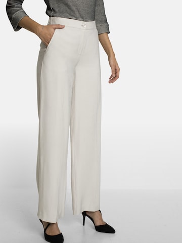 bonprix Loosefit Broek in Beige: voorkant