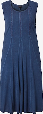 Ulla Popken Kleid in Blau: Vorderseite