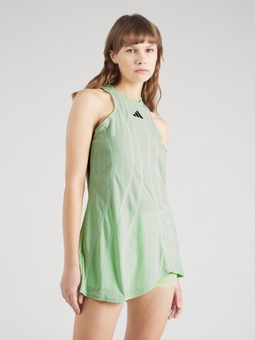 ADIDAS PERFORMANCE - Vestido desportivo 'PRO' em verde: frente