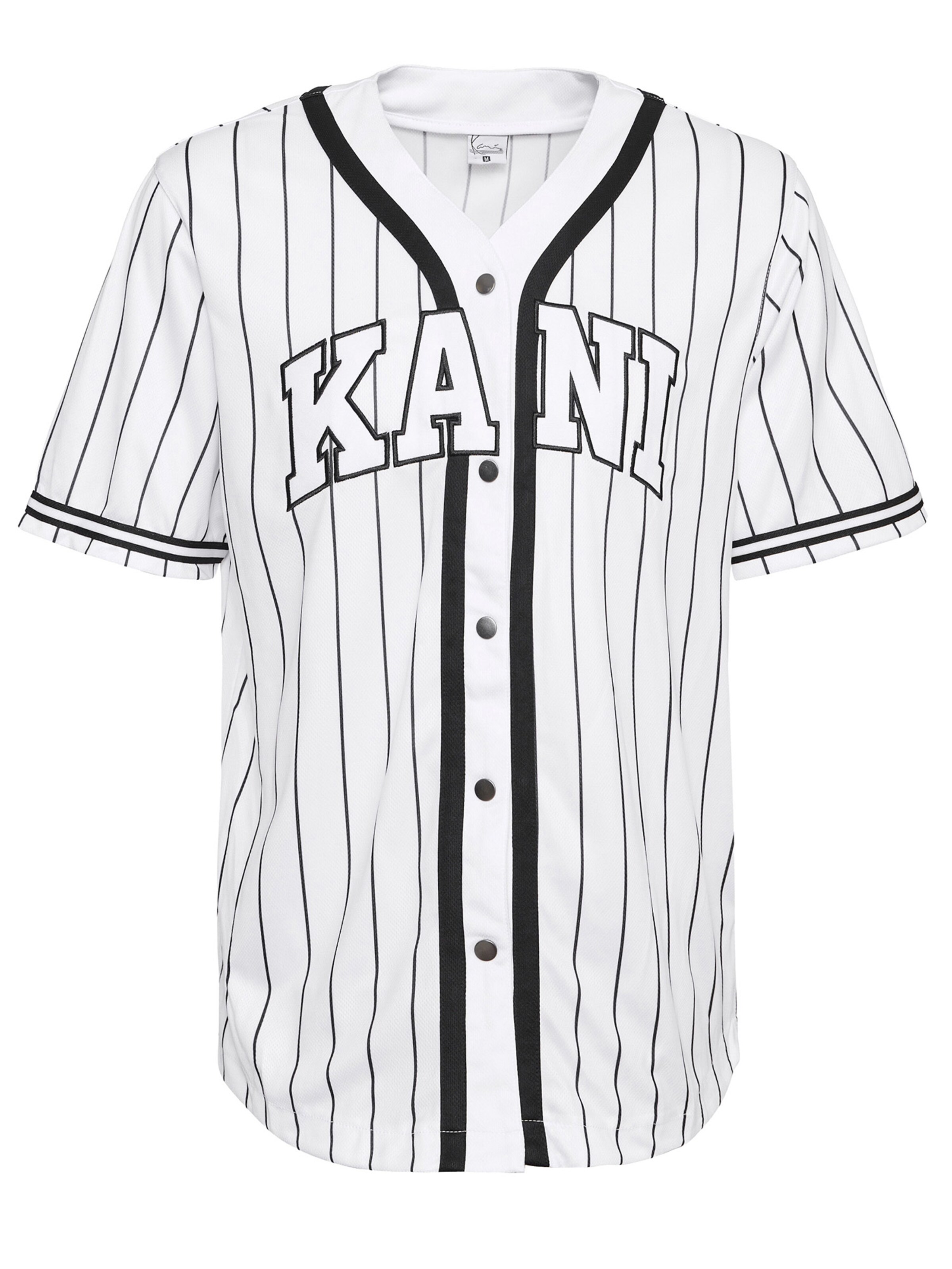 Karl Kani Классический крой Рубашка в Белый: спереди