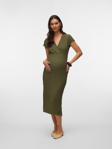 MAMALICIOUS - Vestido 'MLDONNA' en verde: frente