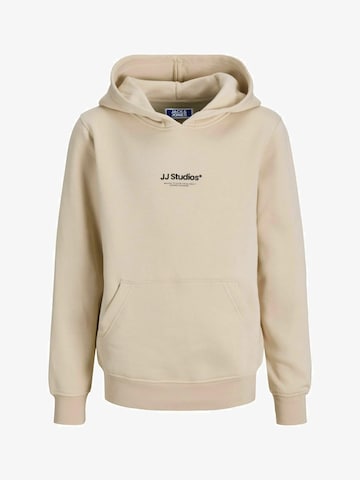 JACK & JONES Sweatshirt 'JJESOHO NOOS JNR' in Beige: Vorderseite