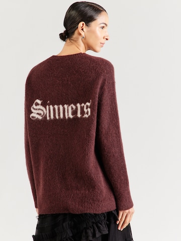 AllSaints Πουλόβερ σε καφέ