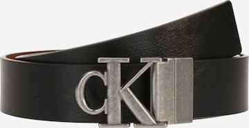 juoda Calvin Klein Diržas: priekis