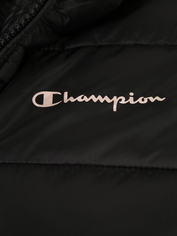 Champion Authentic Athletic Apparel Zimní bunda 'Legacy' – černá