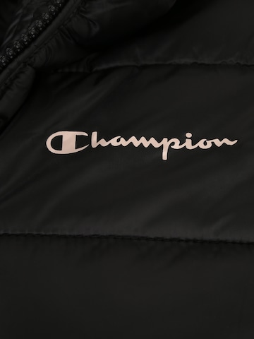 juoda Champion Authentic Athletic Apparel Žieminė striukė 'Legacy'