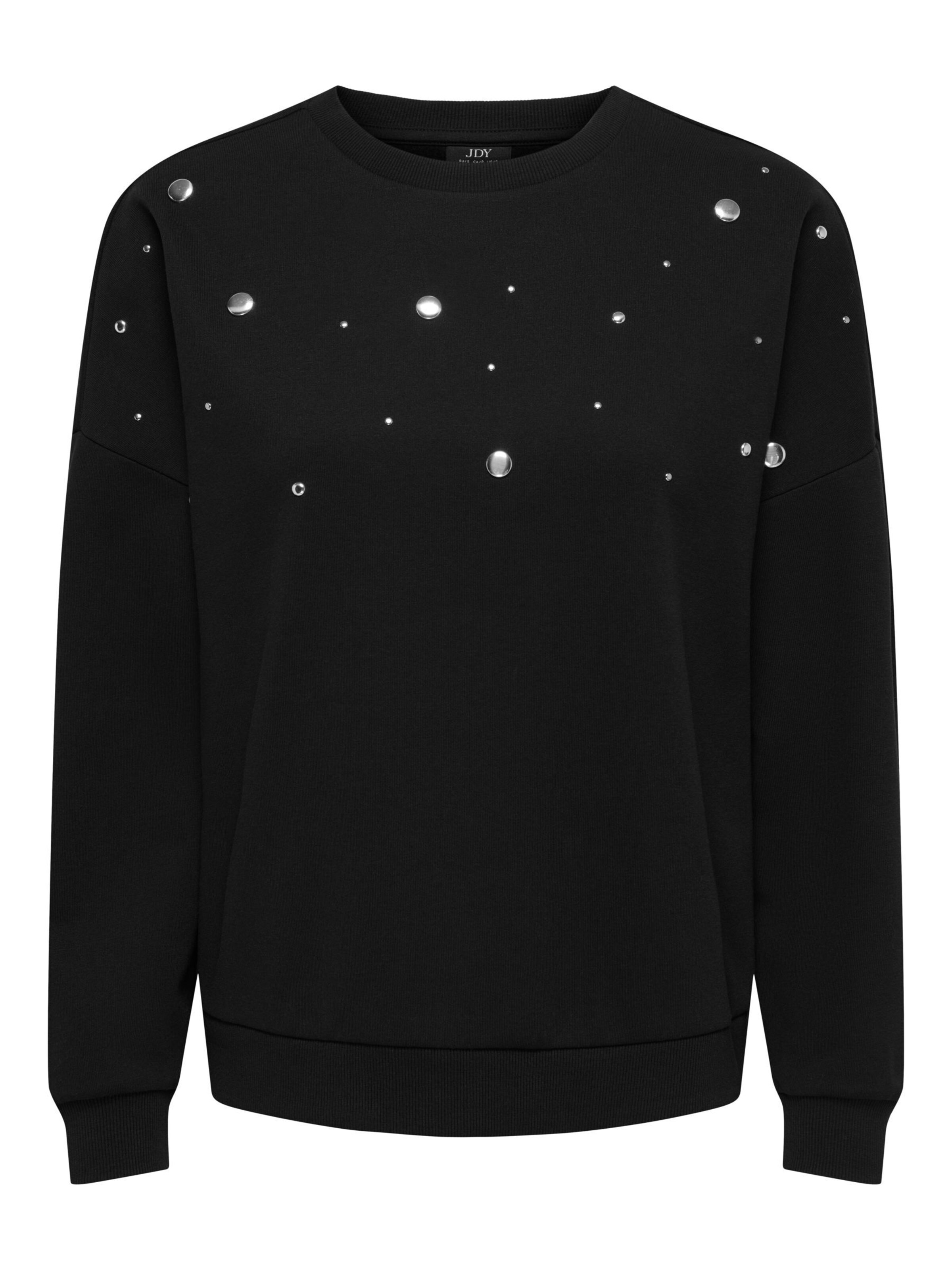 JDY - Sudadera en negro: frente