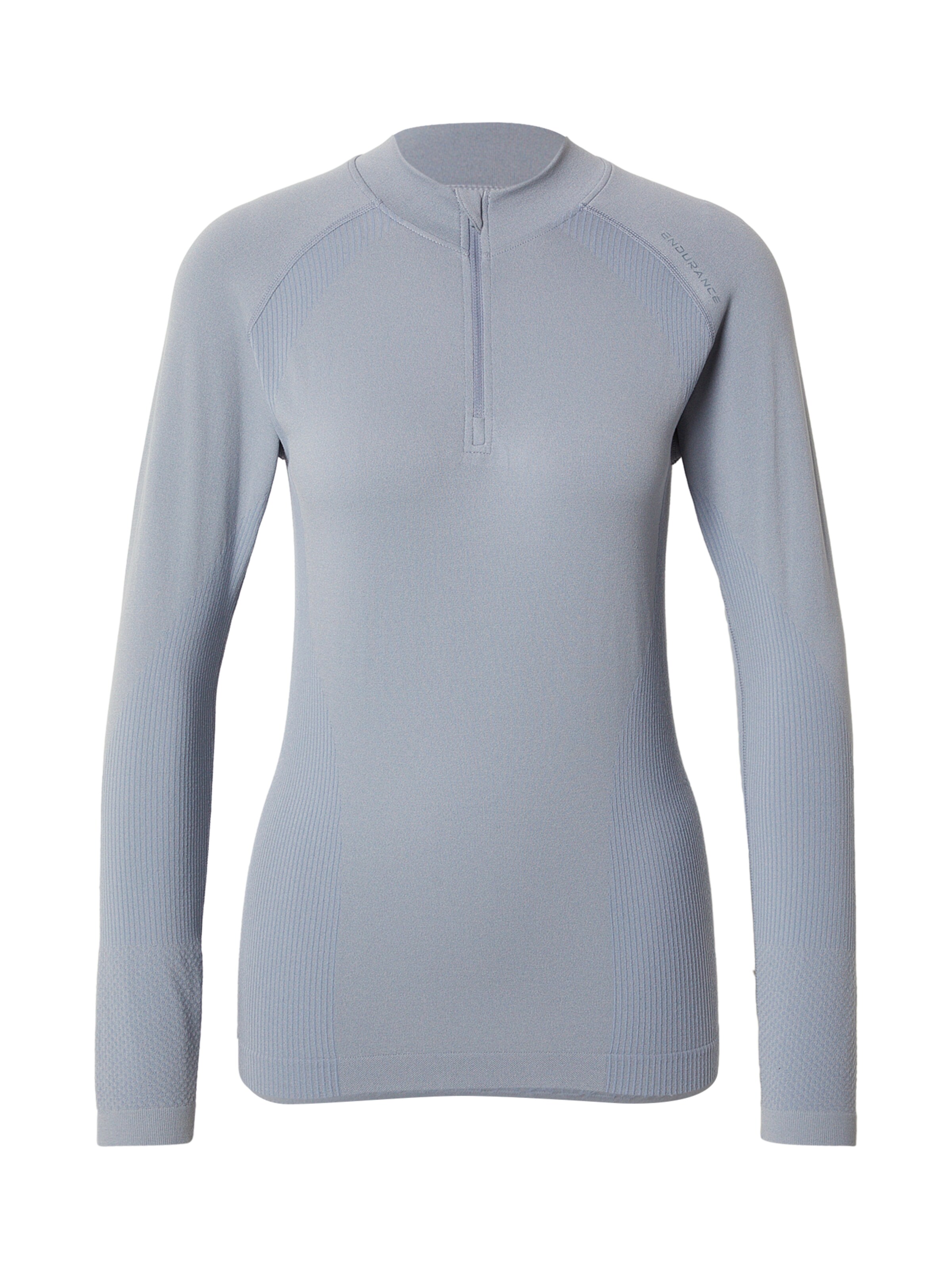 ENDURANCE Sportshirt 'Halen' in Grau: Vorderseite