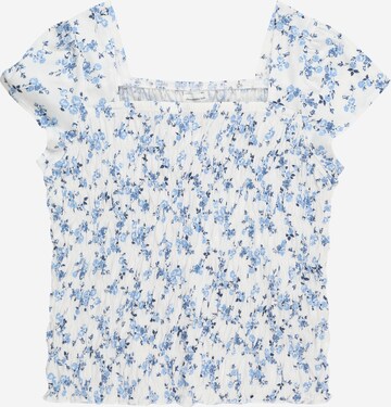 Abercrombie & Fitch Shirt in Blauw: voorkant