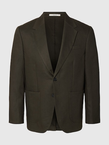 Coupe regular Veste de costume SELECTED en vert
