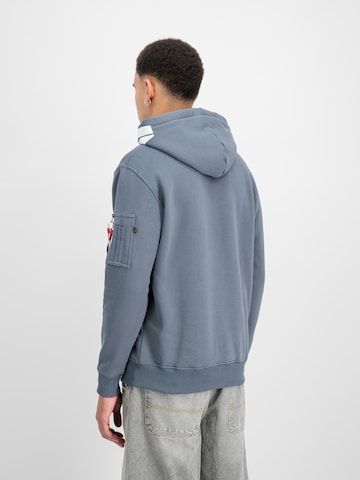ALPHA INDUSTRIES - Pullover 'Alpha' em azul