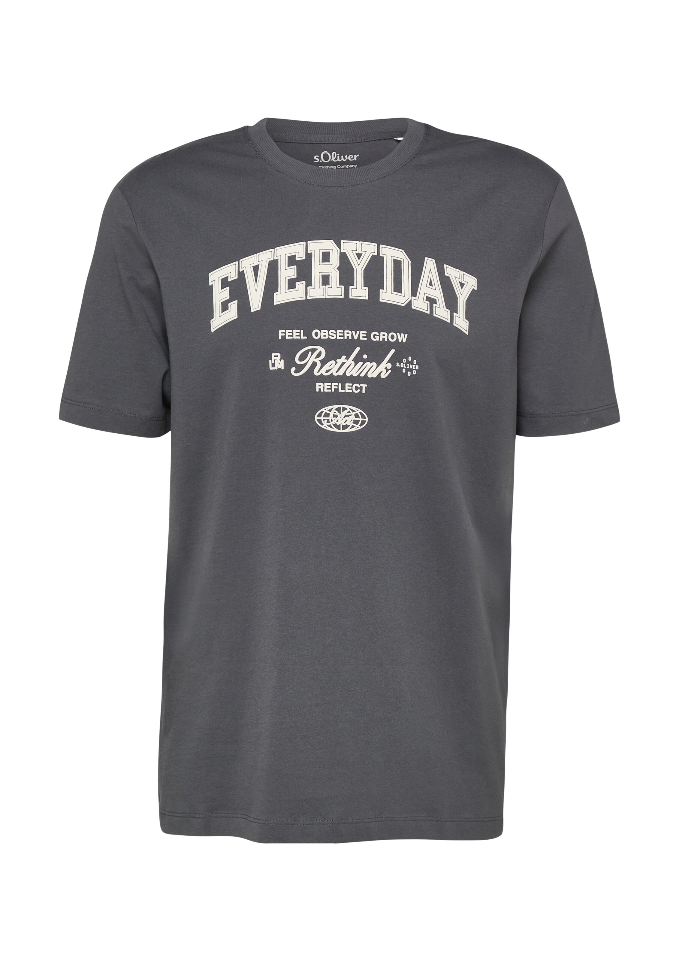 s.Oliver Shirt in Grey: front
