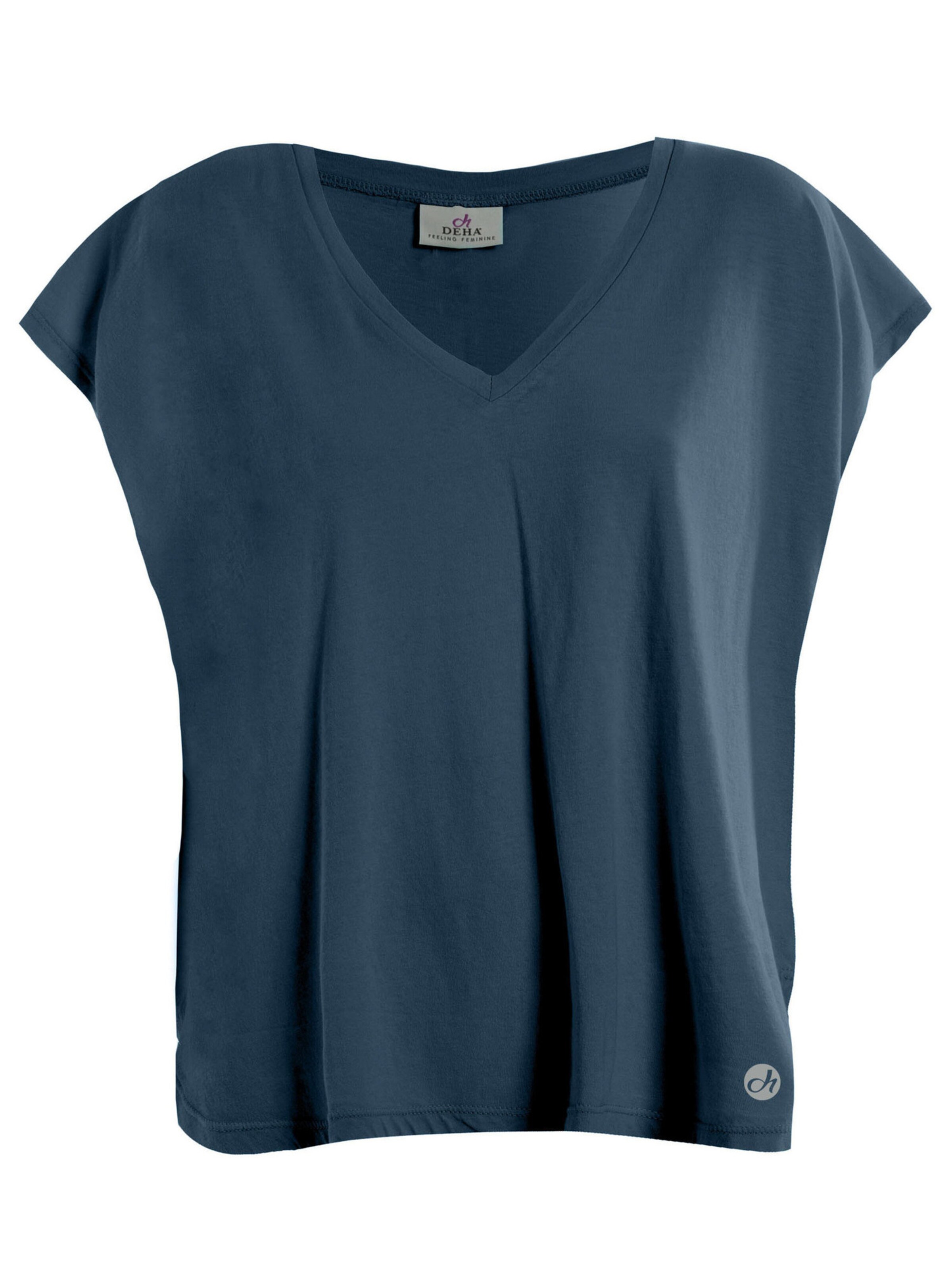 Maglietta di DEHA in blu: frontale