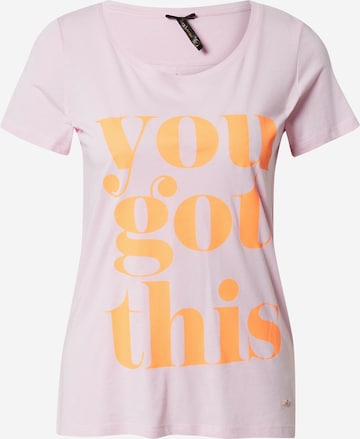 T-shirt Key Largo en rose : devant