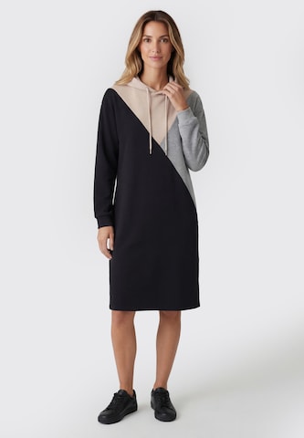 Robe usha BLUE LABEL en noir : devant