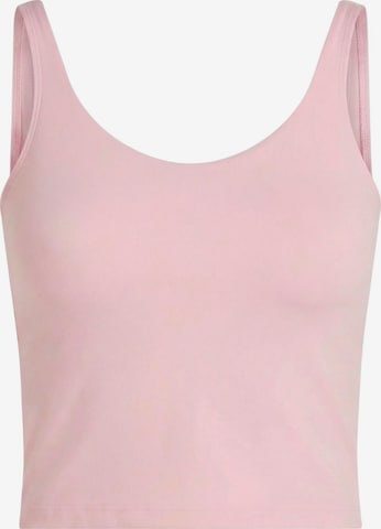 YO-GAYA Sports top 'Sculpting Top' in Pink: front