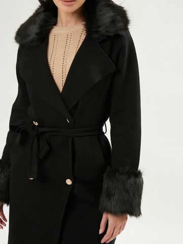 Influencer Between-seasons coat in Black