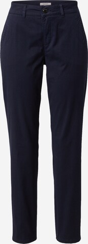 comma casual identity Regular Chino Pants in Blue: front