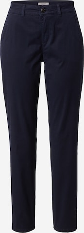 Pantalon chino comma casual identity en bleu : devant