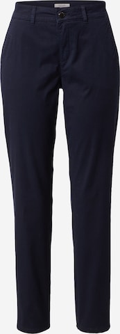 Pantaloni chino di comma casual identity in blu: frontale