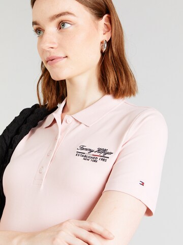 TOMMY HILFIGER Poloshirt in Pink