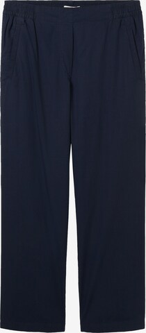 TOM TAILOR Loose fit Chino Pants in Blue: front