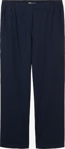 Pantalon chino TOM TAILOR en bleu : devant