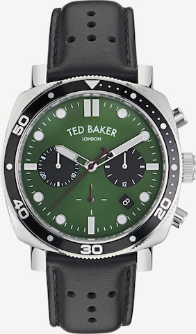 Orologio analogico 'Caine' di Ted Baker in verde: frontale