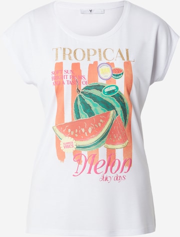 T-shirt 'El44enora' Hailys en blanc : devant