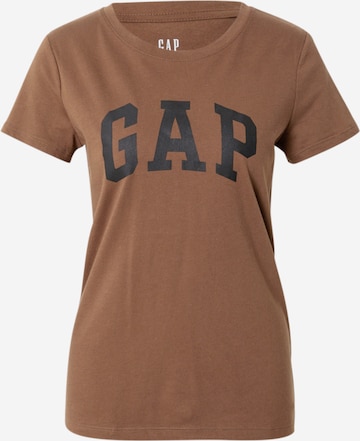 GAP T-shirt i brun: framsida