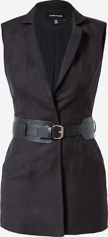 Gilet di Karen Millen in nero: frontale